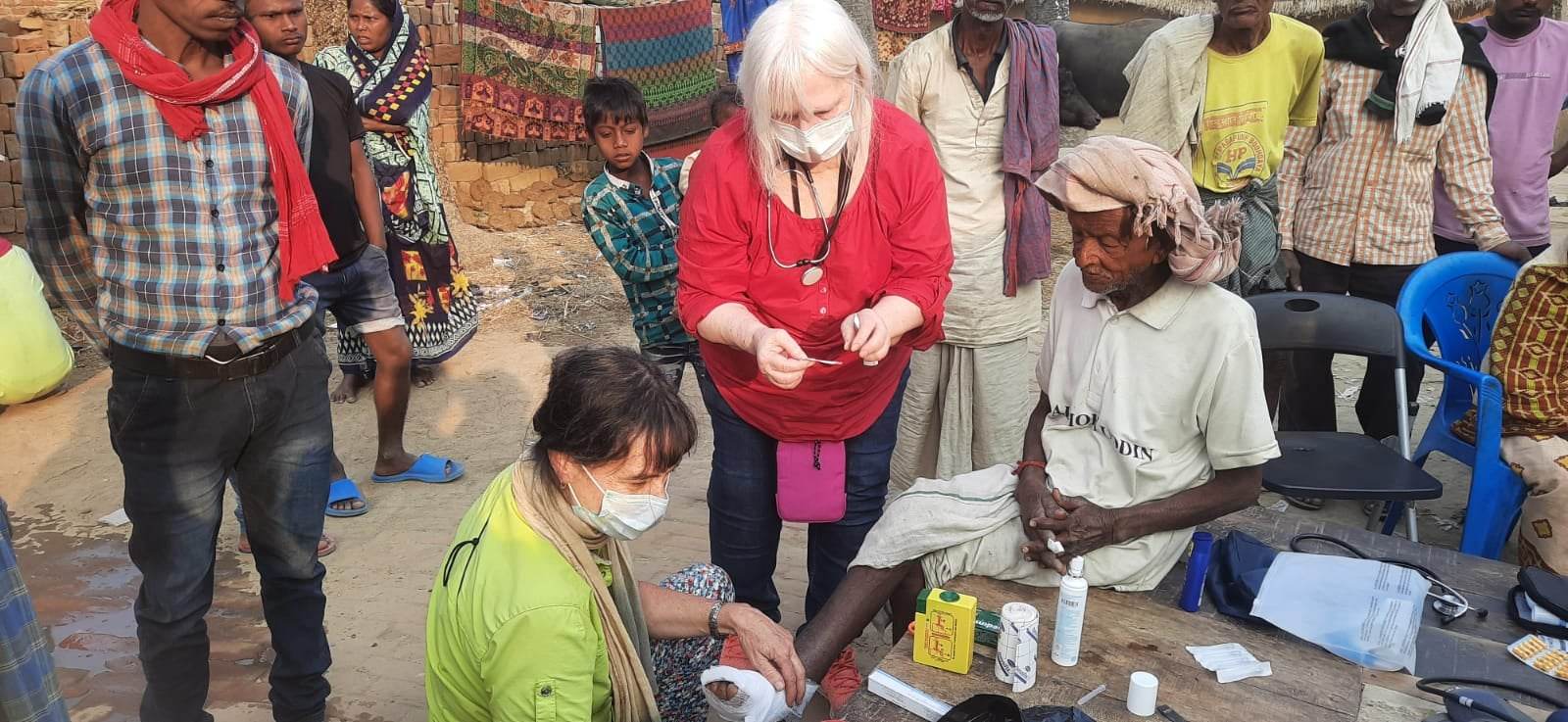 KHCP-KJKW-Medicalcamp in Luthan Bigha/India